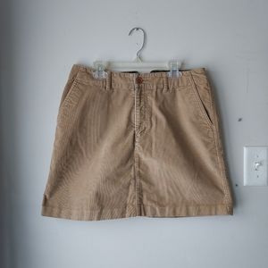Eddie Bauer corduroy mini skirt size 6